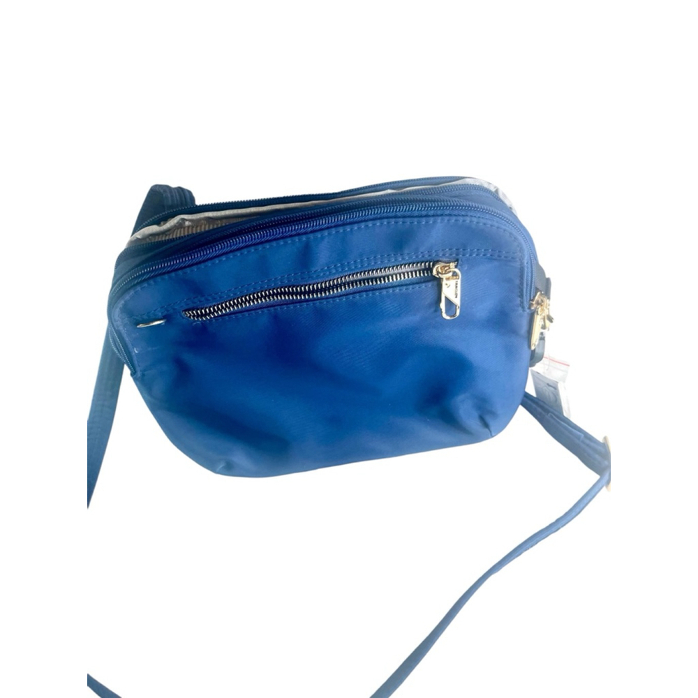 NWOT Travelon Navy Blue Crossbody Messenger Bag Purse